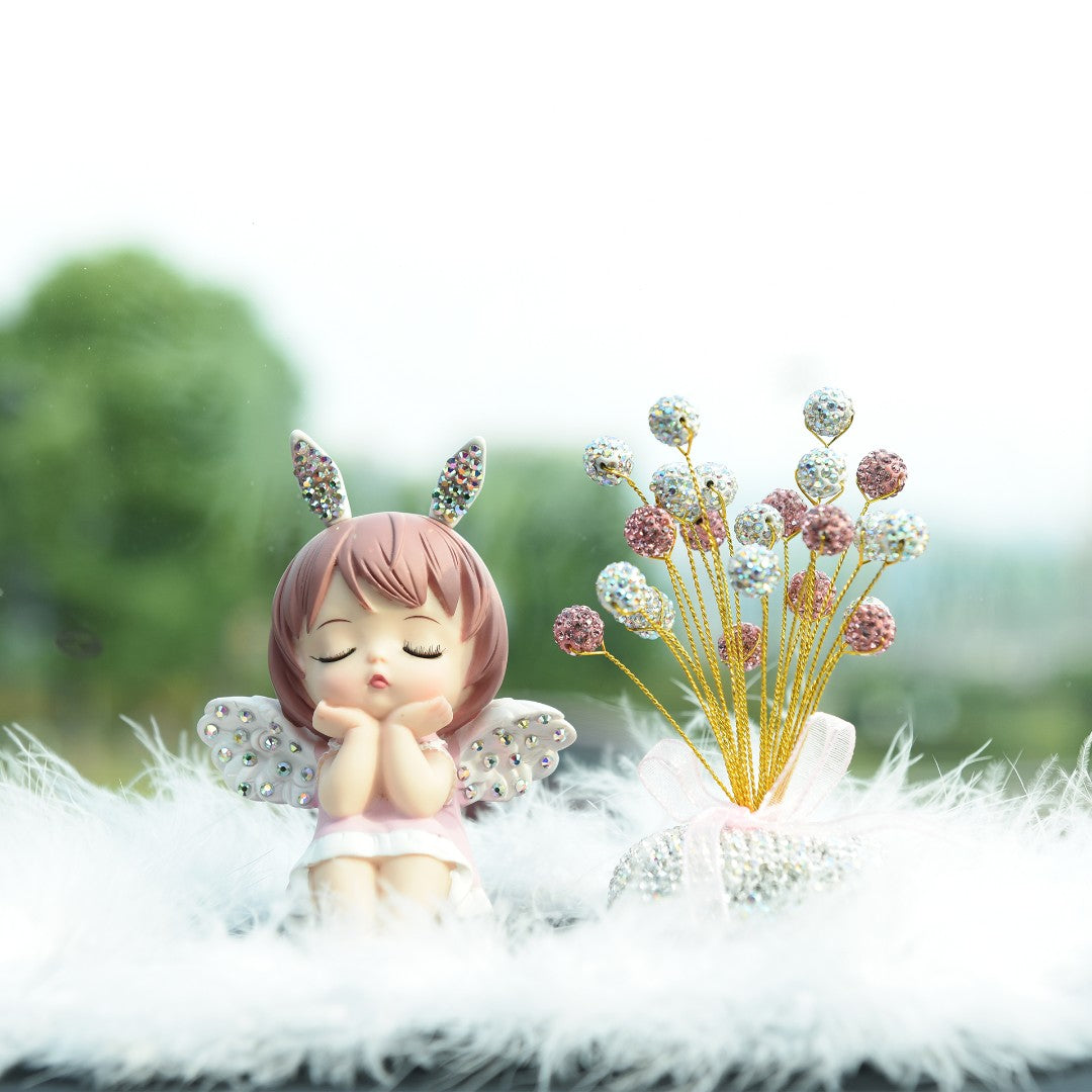 【Flash sale/ buy 1 get 1=2 sets】Decoration Auto Interior Decorations Big Doll Toys Deer Ballons Dressing Table