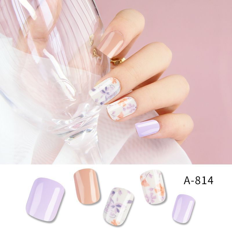 Abnehmbar tragbar Entfernen Sie leicht Frauen-modernen kurzen Nagel 30pcs/set
