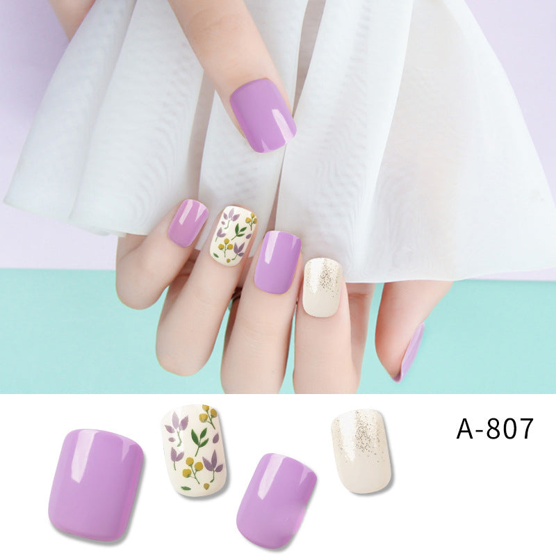 Abnehmbar tragbar Entfernen Sie leicht Frauen-modernen kurzen Nagel 30pcs/set