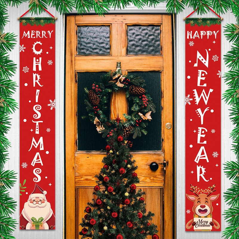 Christmas Decorations - Merry Christmas Banners Hanging