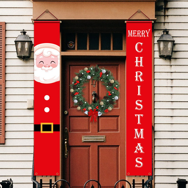 Christmas Decorations - Merry Christmas Banners Hanging