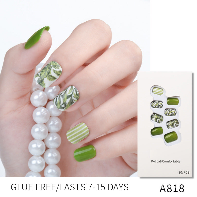 Abnehmbar tragbar Entfernen Sie leicht Frauen-modernen kurzen Nagel 30pcs/set