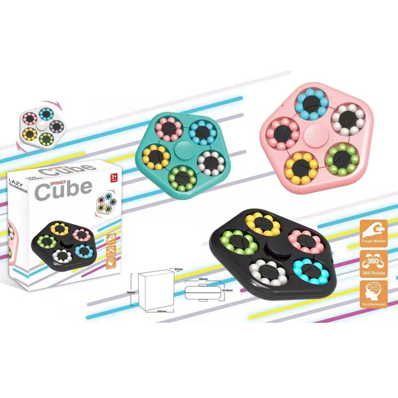 12 Pop-up Magic Cube Spinner cube Puzzles for Adults