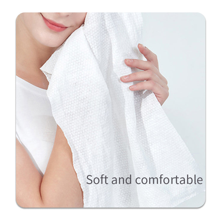 iLilace Disposable Bath Towel Easy Travel Compressed Towels Disposable Soft Durable Towel 100% Cotton For Home Bath Towel Travel Camping(1pc)