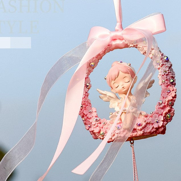 【Wreath】Ornament Decoration Auto Interior Decorations Wreath Dreamcather Mat