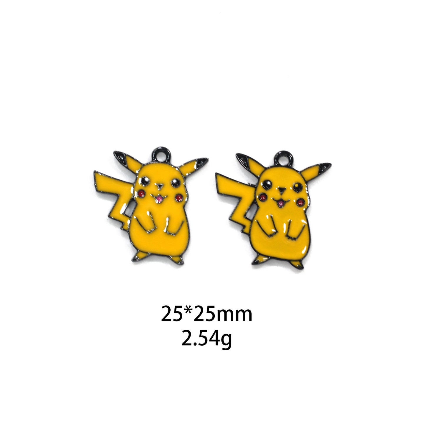 Pikachu Metal Charms Earrings Accessories Pendant Accessories DIY