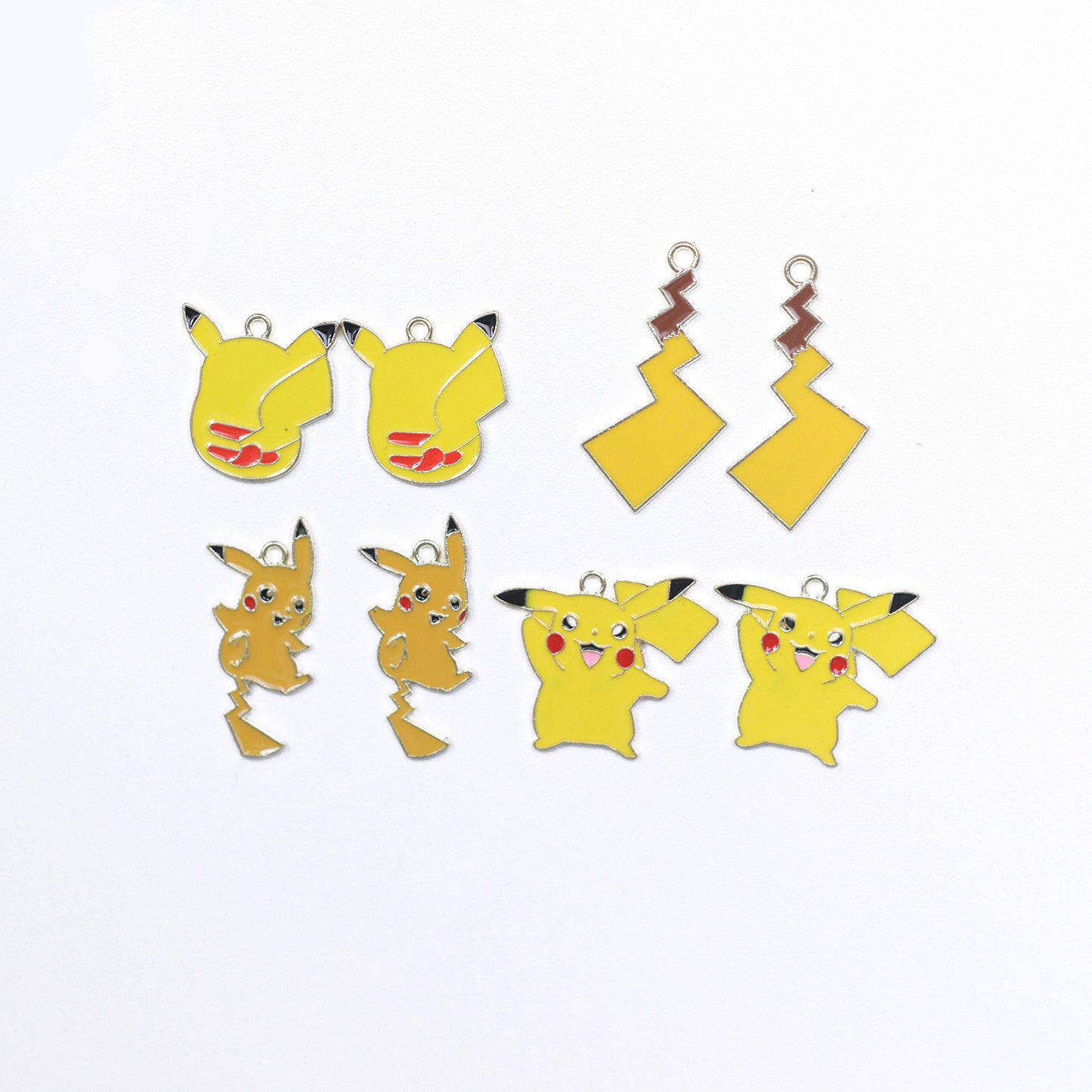 Pikachu Metal Charms Earrings Accessories Pendant Accessories DIY