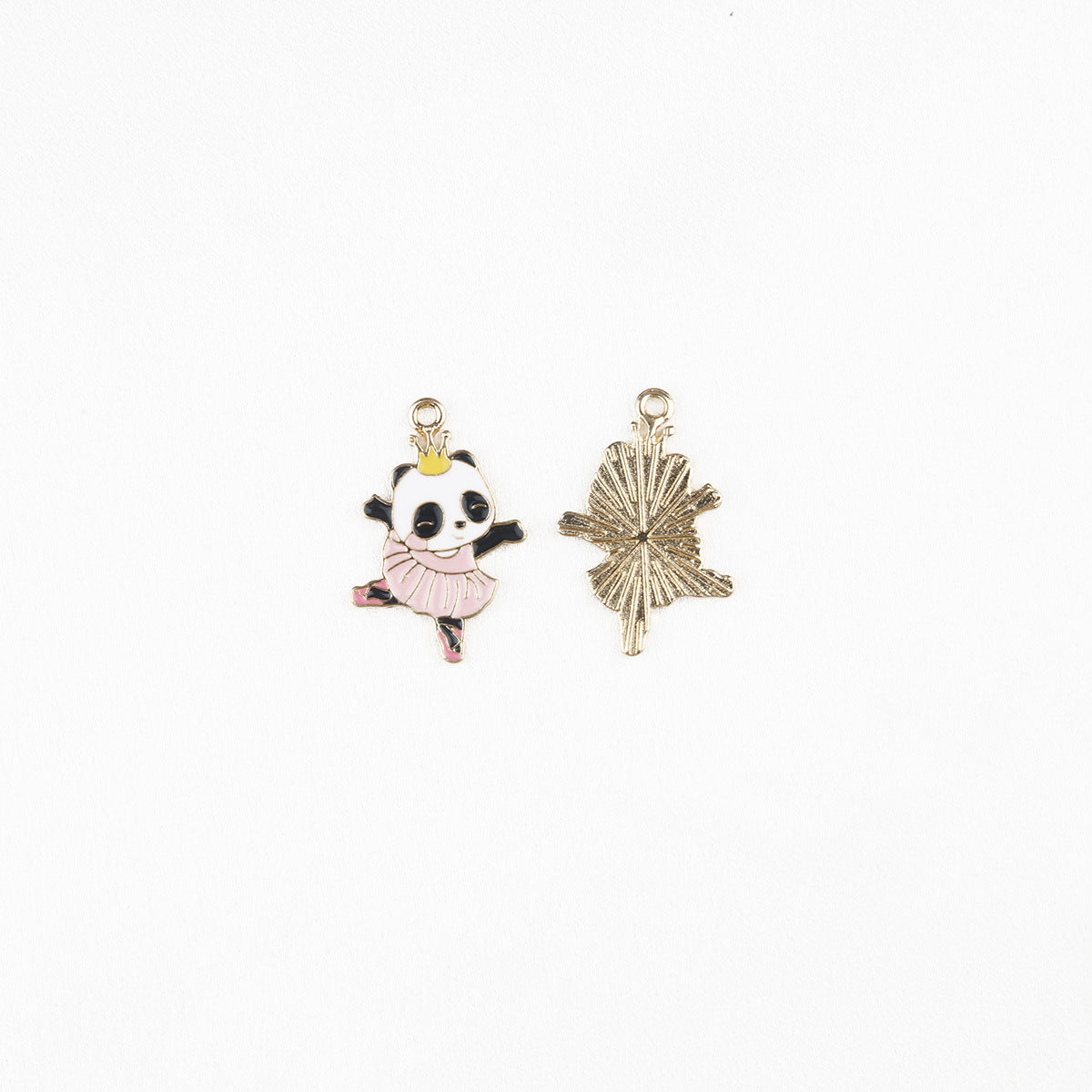Panda Metal Charms Earrings Accessories Pendant Accessories DIY