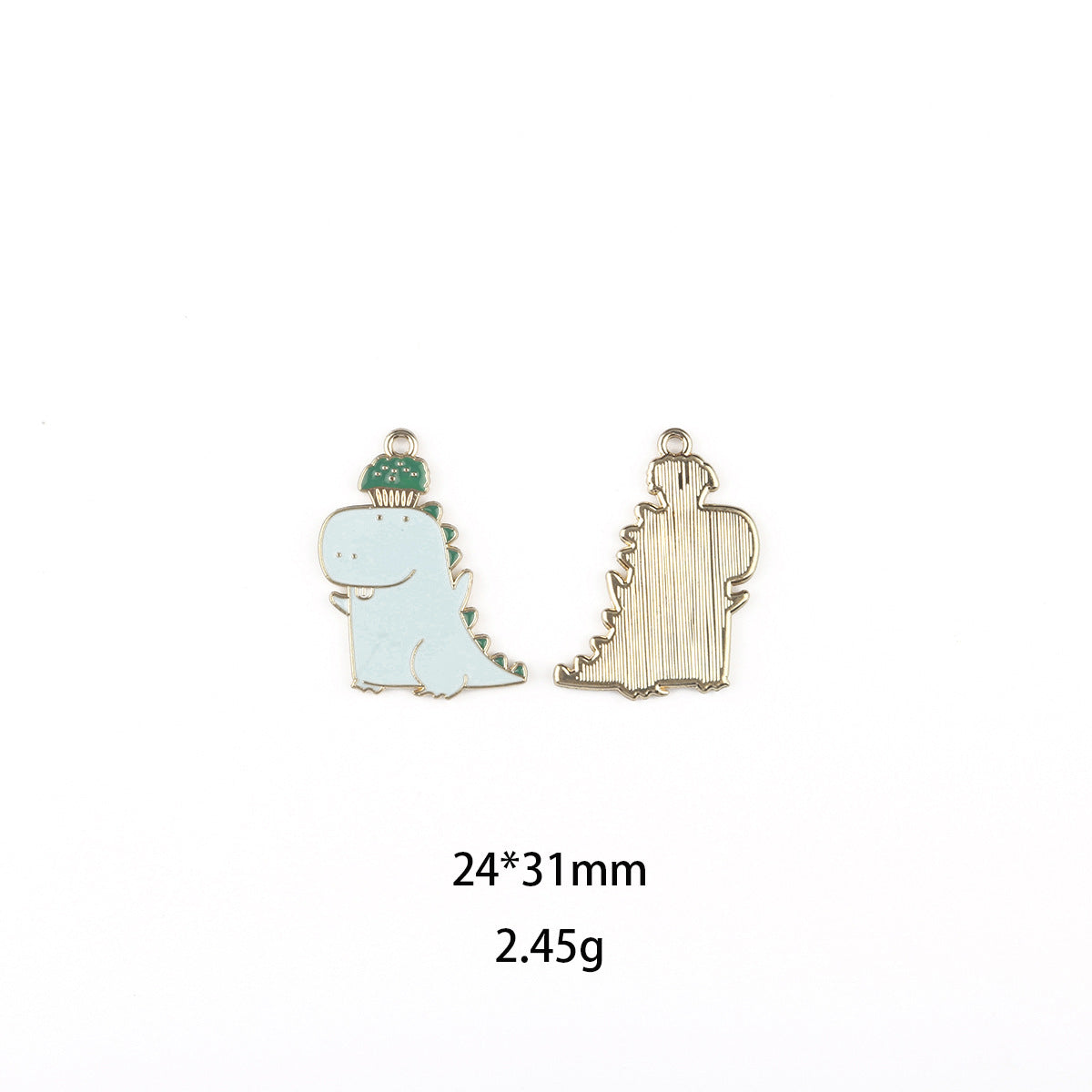 Dinosaur Metal Charms Earrings Accessories Pendant Accessories DIY