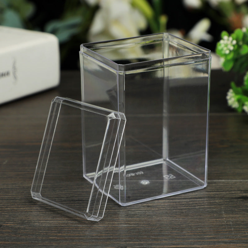 【Empty Boxes】 Pink Small Plastic Storage Box, Tiny Accessories Box Mini charms Storage Organizer Photo frames