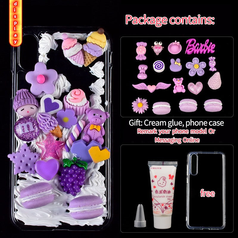 Simulation Fake Whipped Cream Glue Glue DIY Phone Case Material Kit
