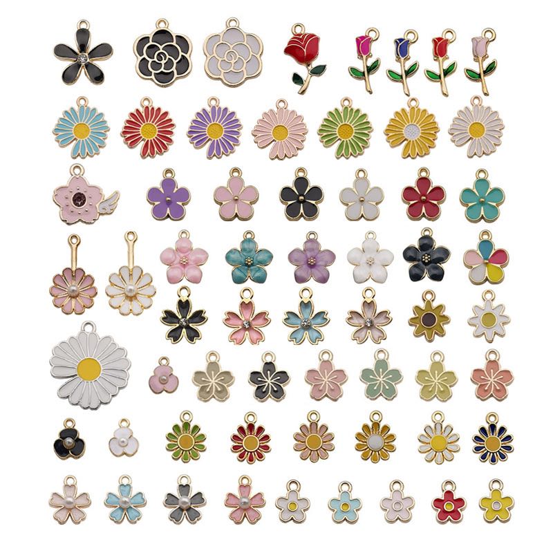 【Metal charms Mix】 Diy Cute Acessories Makeup Space Design Earrings hook