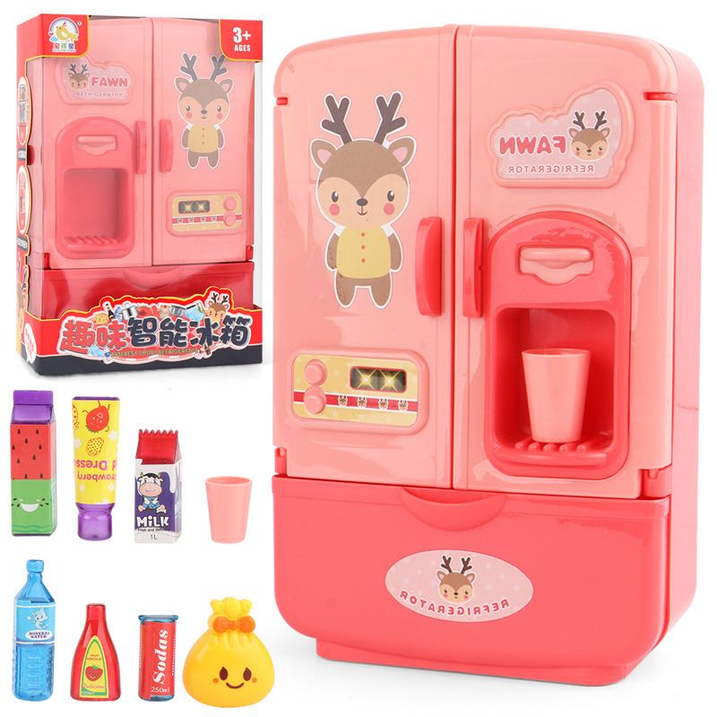 【Mini Fridge】Simulation Mini Fridge Toy Cute Realistic