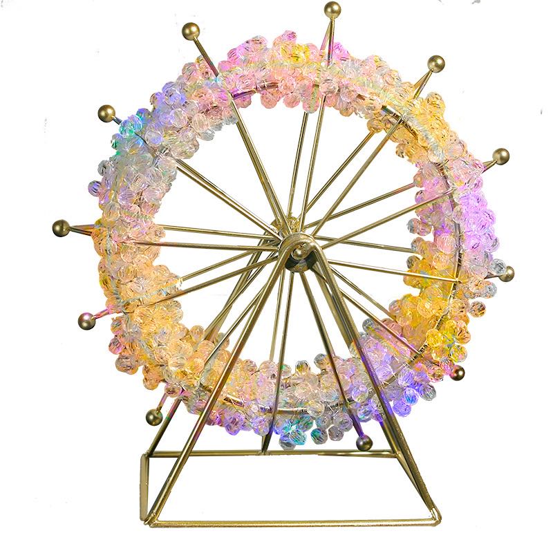 Ferris Wheel handcraft Material Diy Ornament Light