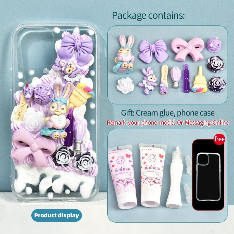 Simulation Fake Whipped Cream Glue Glue DIY Phone Case Material Kit
