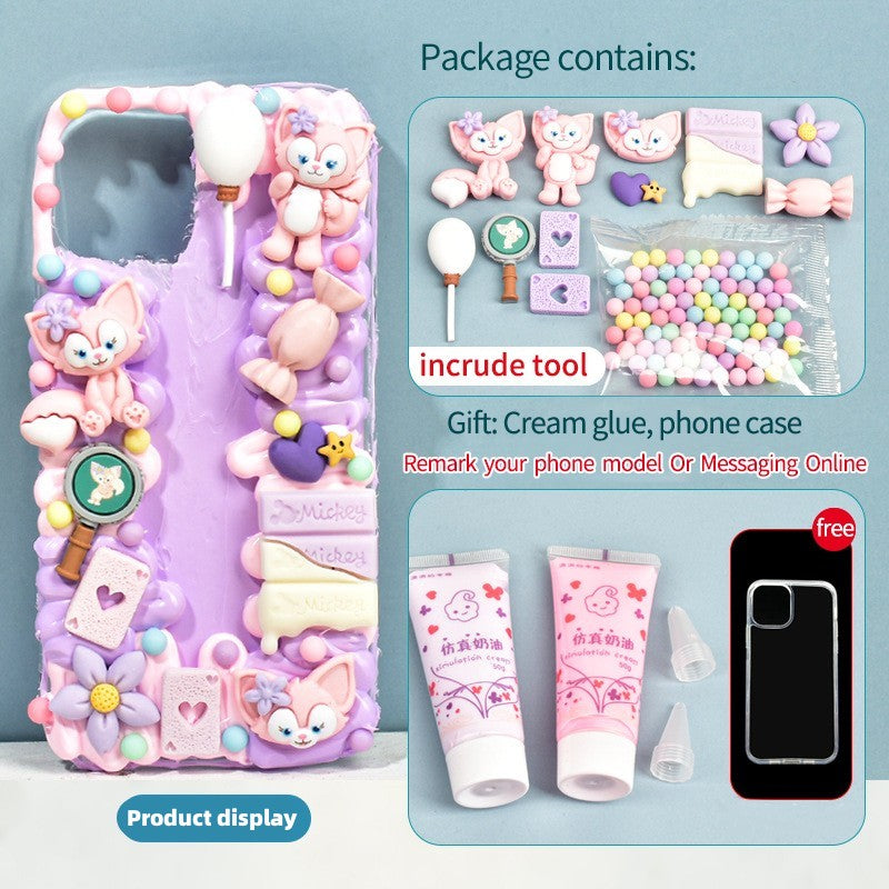 Simulation Fake Whipped Cream Glue Glue DIY Phone Case Material Kit