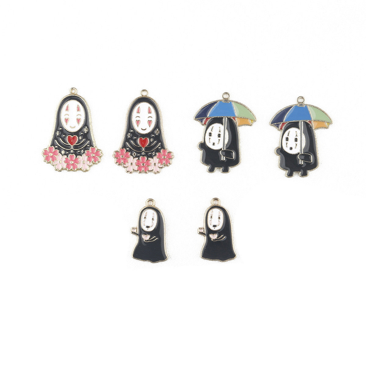 Spirits Away Metal Charms Earrings Accessories Pendant Accessories DIY