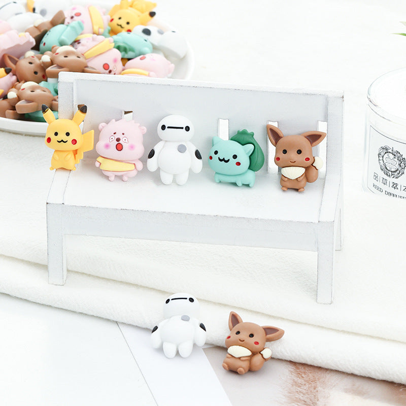 POKEMAN MIXED DAY BOY CARTOON CUTE DIY CRAFT MINI CHARM PIKACHU
