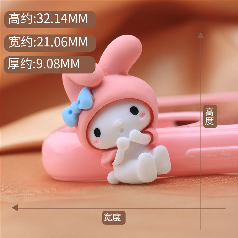 Sanrio Kollektionen Minicharms Phonecase Dekorationen My melody Kuromi