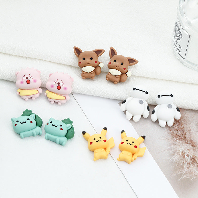 POKEMAN MIXED DAY BOY CARTOON CUTE DIY CRAFT MINI CHARM PIKACHU