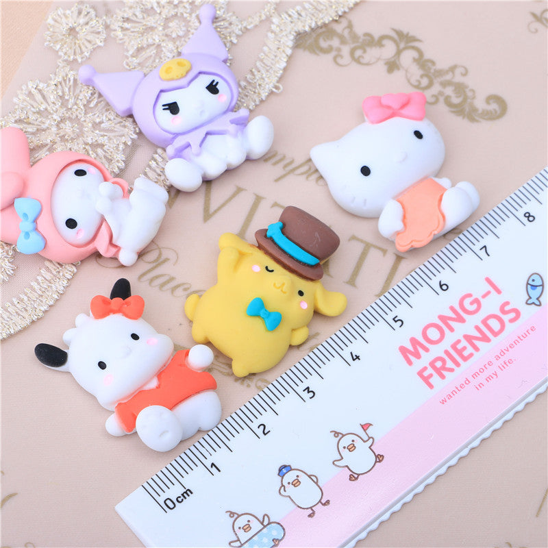 Sanrio Kollektionen Minicharms Phonecase Dekorationen My melody Kuromi