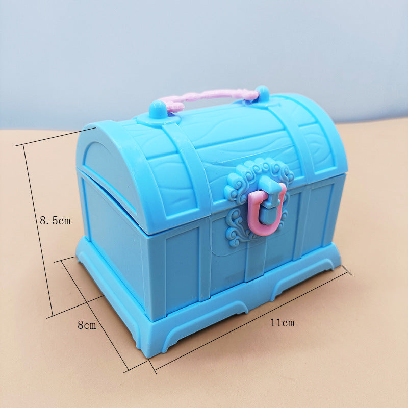 【Empty Boxes】 Pink Small Plastic Storage Box, Tiny Accessories Box Mini charms Storage Organizer Photo frames