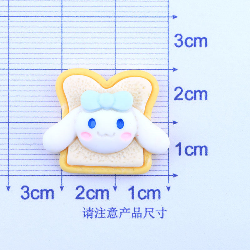 Cute Animals On Toast Tiny Tood Charms Diy