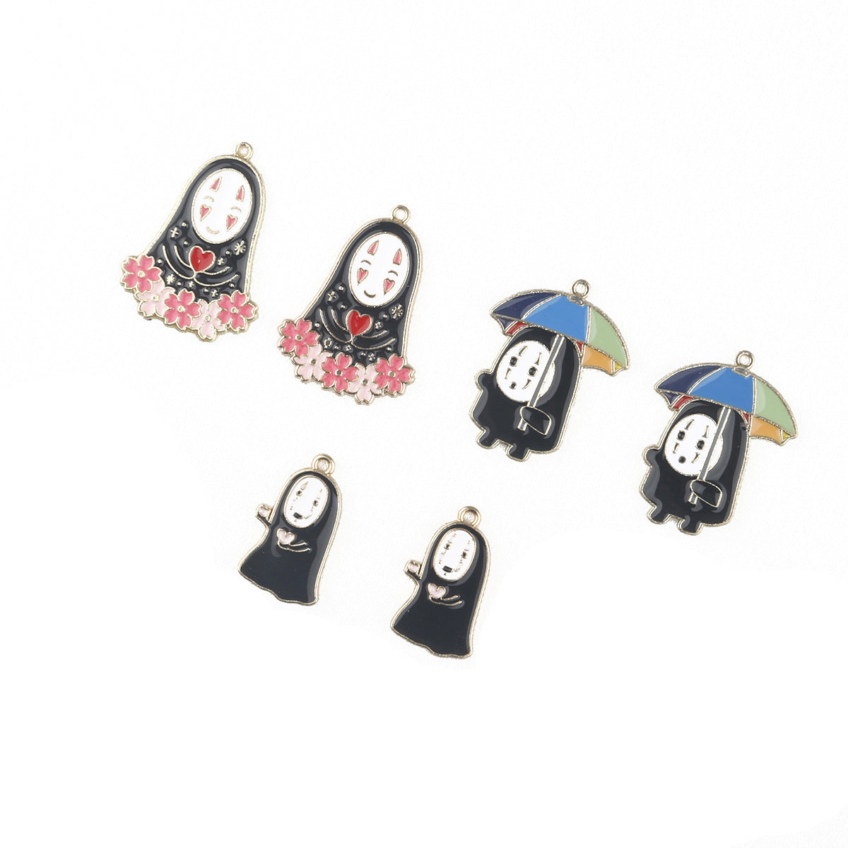 Spirits Away Metal Charms Earrings Accessories Pendant Accessories DIY