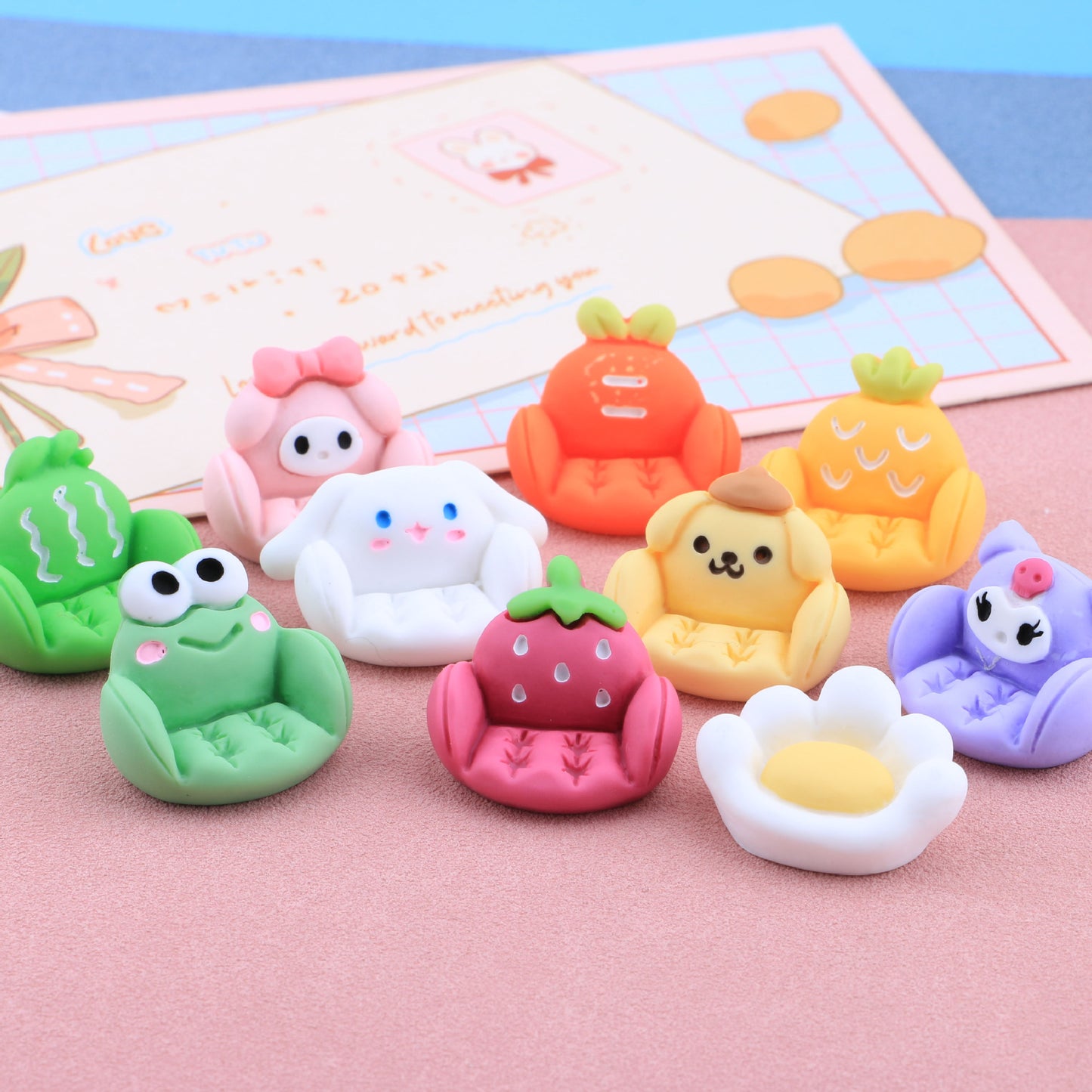 Sofa Charms Cute Tiny Furniture Design