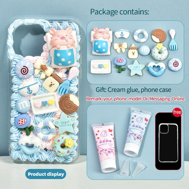 Simulation Fake Whipped Cream Glue Glue DIY Phone Case Material Kit