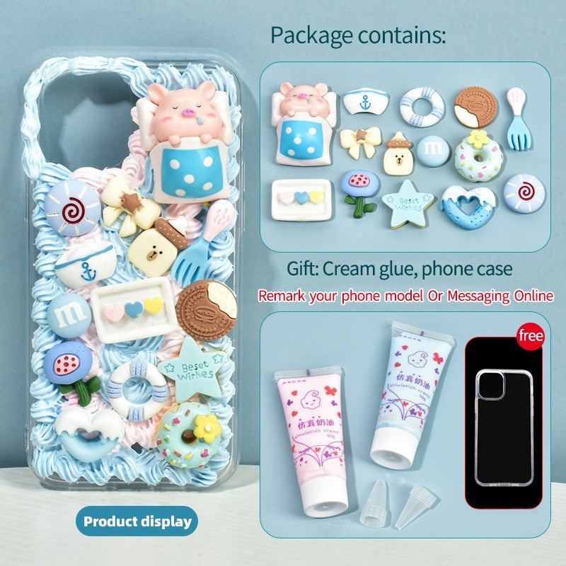 Cream Glue Glue DIY Phone Holder Material Kit Handmade