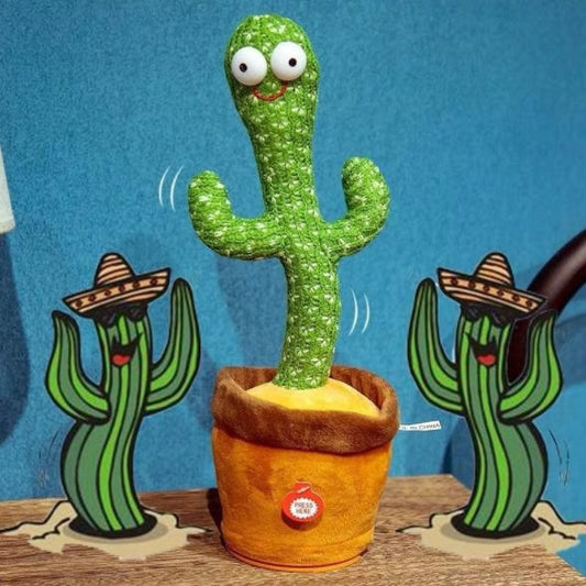 【Repeating cactus】Stupid and funny repeating cactus with  USB charger