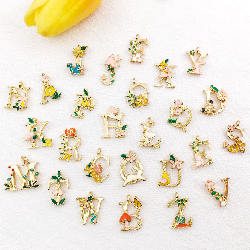 【Metal charms Mix】 Diy Cute Acessories Makeup Space Design Earrings hook