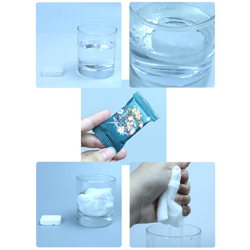 【Compressed Towels】Portable Towels for Travel Camping Hiking, Disposable Durable Candy-Like Mini Size Towels for Daily Used