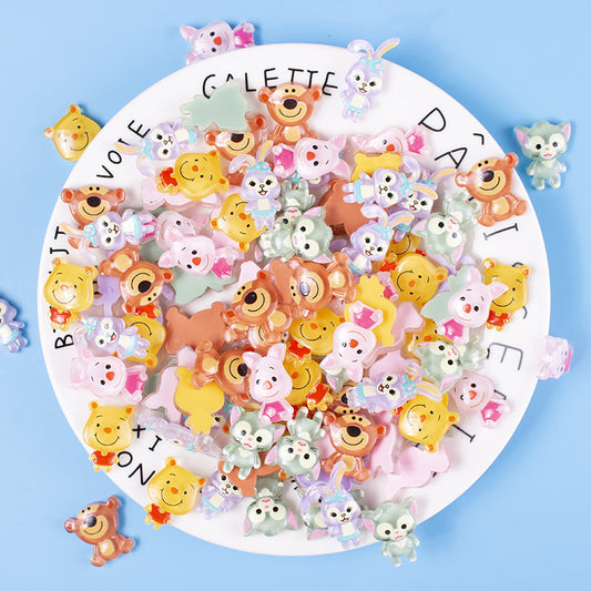 The Pooh family and friends Design Santa Tree Snowman Reindeer DIY