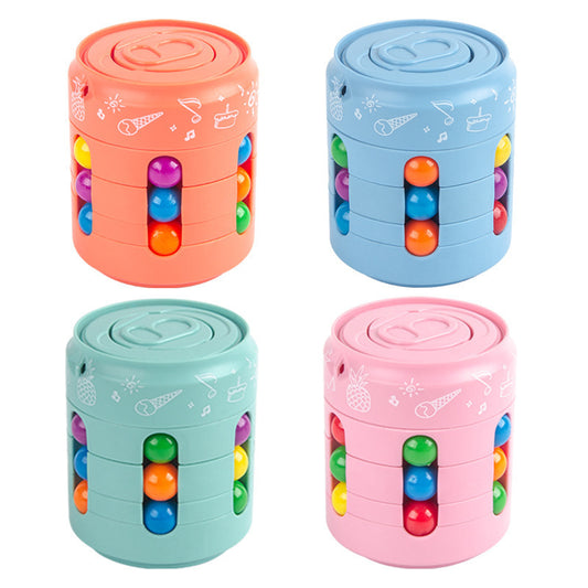 Can Cube Erwachsene Kinder Fingerspitze Stressabbau Spin Bead Puzzles Kinder Lernspiel