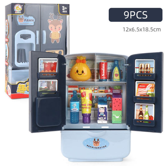 【Mini Fridge】Simulation Mini Fridge Toy Cute Realistic