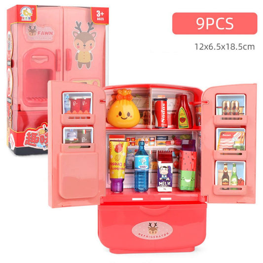 【Mini Fridge】Simulation Mini Fridge Toy Cute Realistic