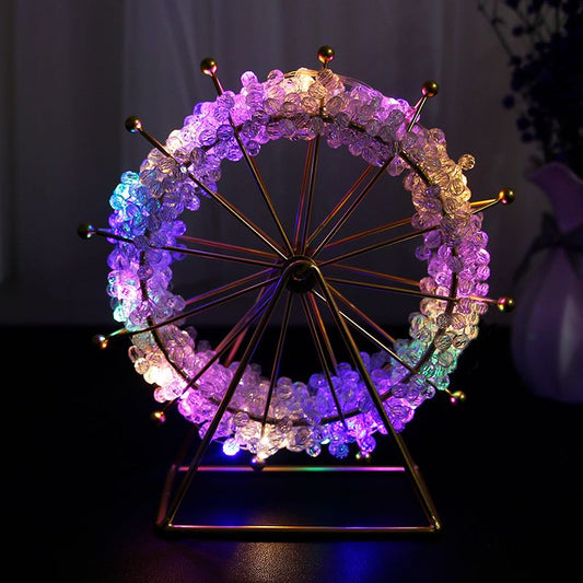 Ferris Wheel handcraft Material Diy Ornament Light